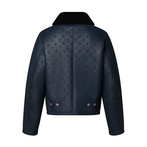 blouson cuir louis vuitton|Shearling Blouson .